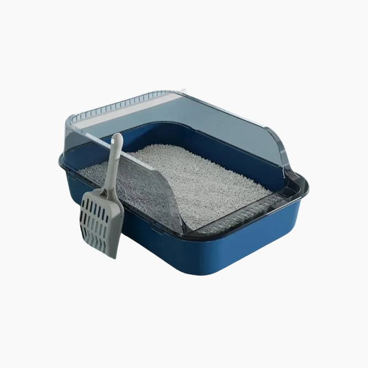 Semi-enclosed Litter Box