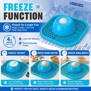 2-in-1 Dog Lick Bowl