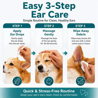 Cleansing Pet Ear Drops