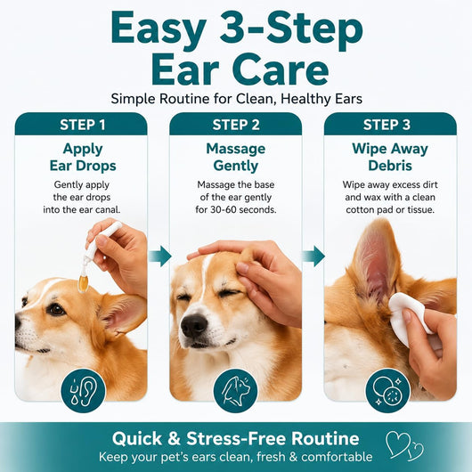 Cleansing Pet Ear Drops