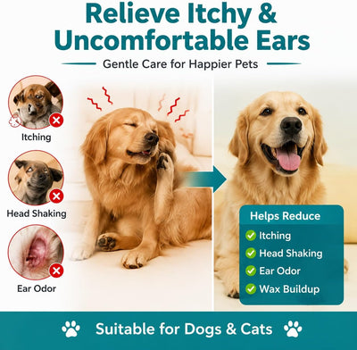 Cleansing Pet Ear Drops