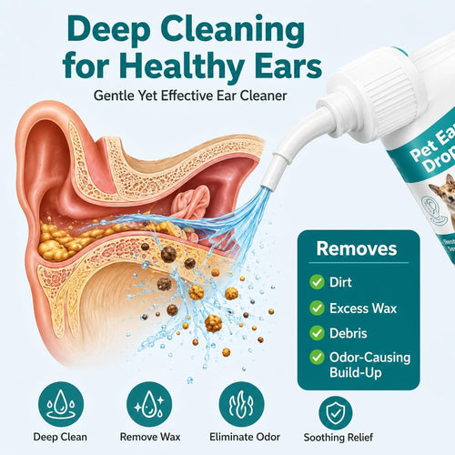 Cleansing Pet Ear Drops