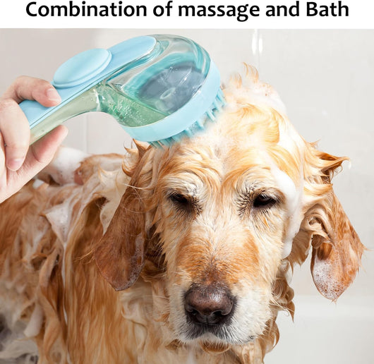 Pet Bath Shampoo Brush