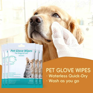Cleansing Pet Glove Wipes