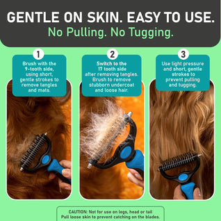 Double Sided Grooming Brush