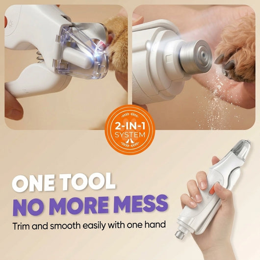 2-in-1 Pet Nail Clipper