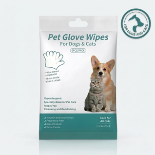 Cleansing Pet Glove Wipes