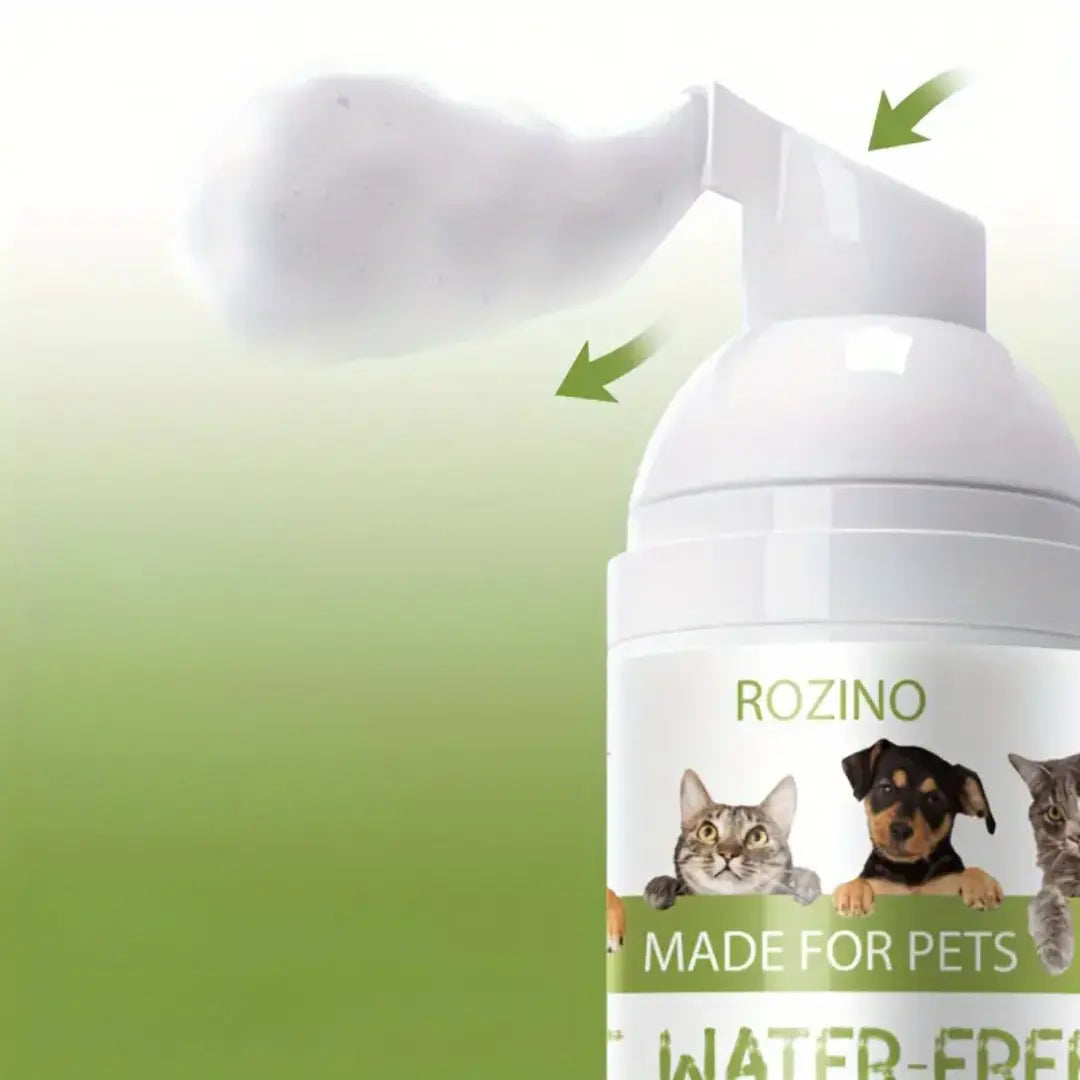 Water-Free Pet Hair Foam Shampoo - 60ml