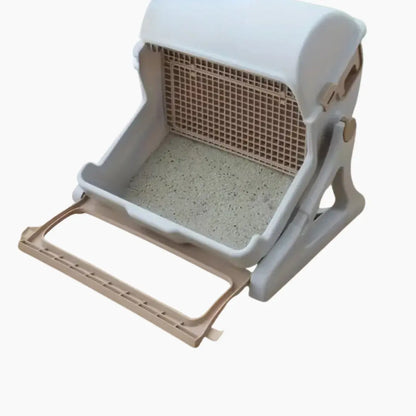 Semi-Automatic Cat Litter Box